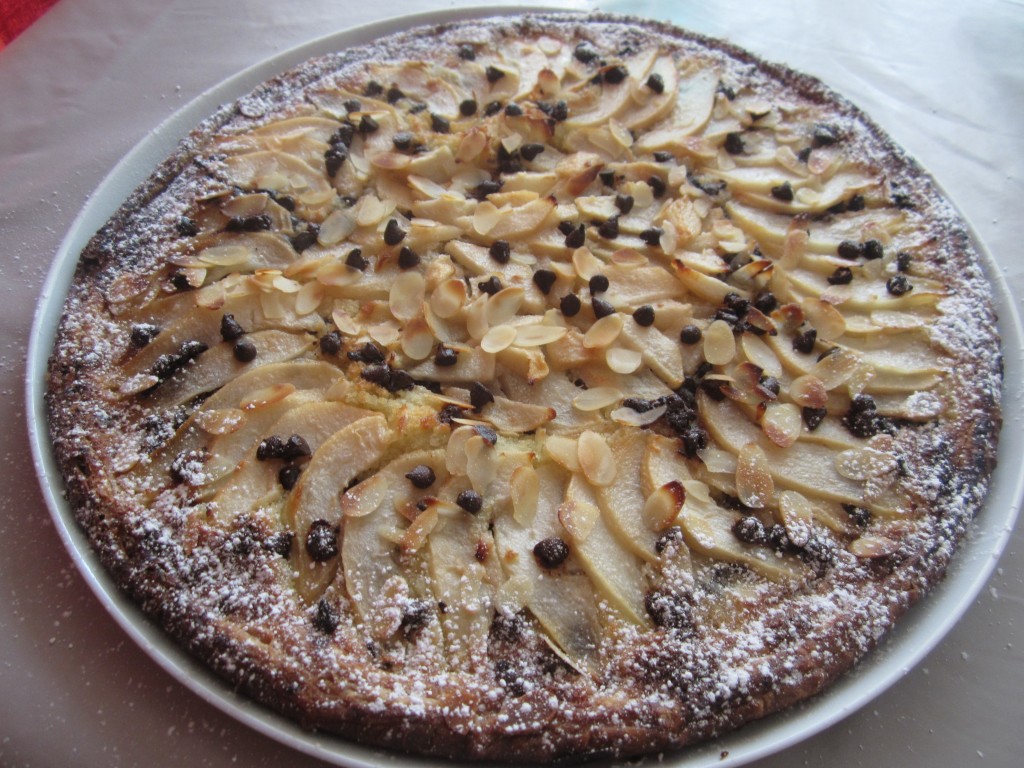 Tarte Fine Poire Amande Chocolat...